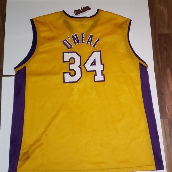 Vintage LA Lakers champion jersey number 34 O'Neal - Picture 5 of 6